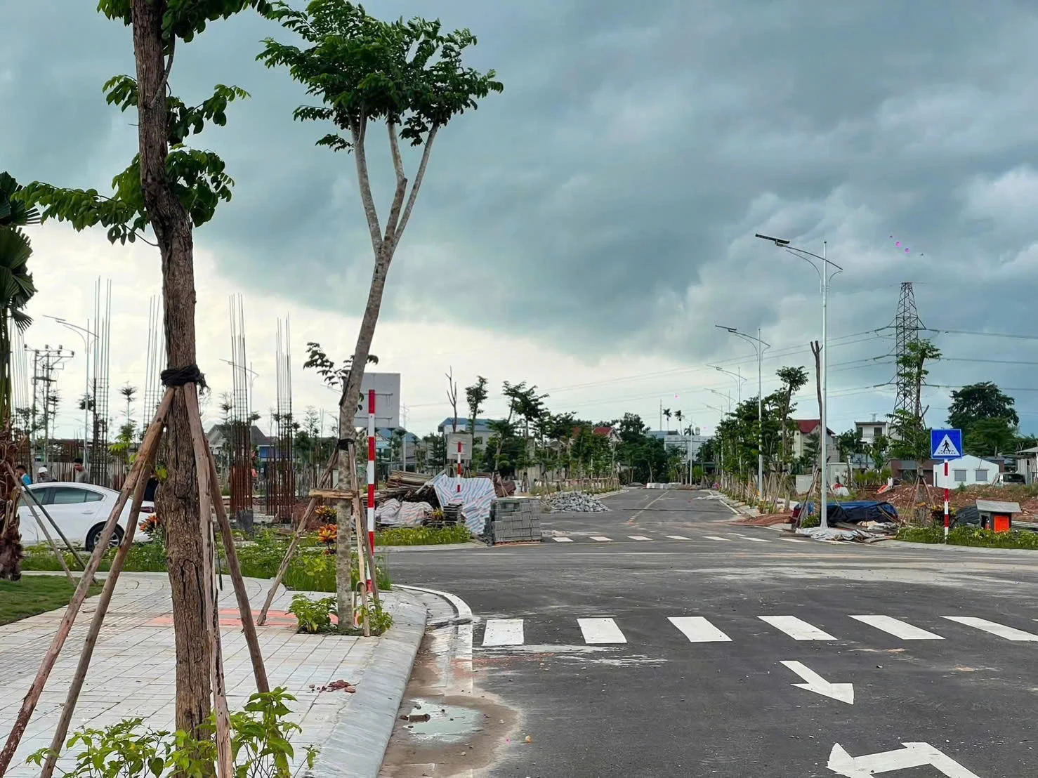 Thi công móng cọc & Các phân khu shophouse